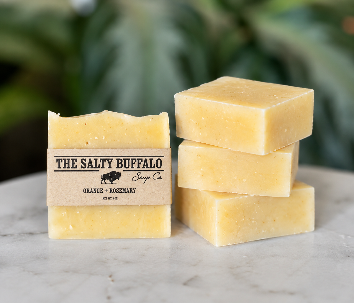 Orange + Rosemary Tallow Soap